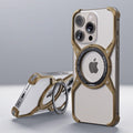 Titanium Frameless Cooling Bracket Case  For iPhone