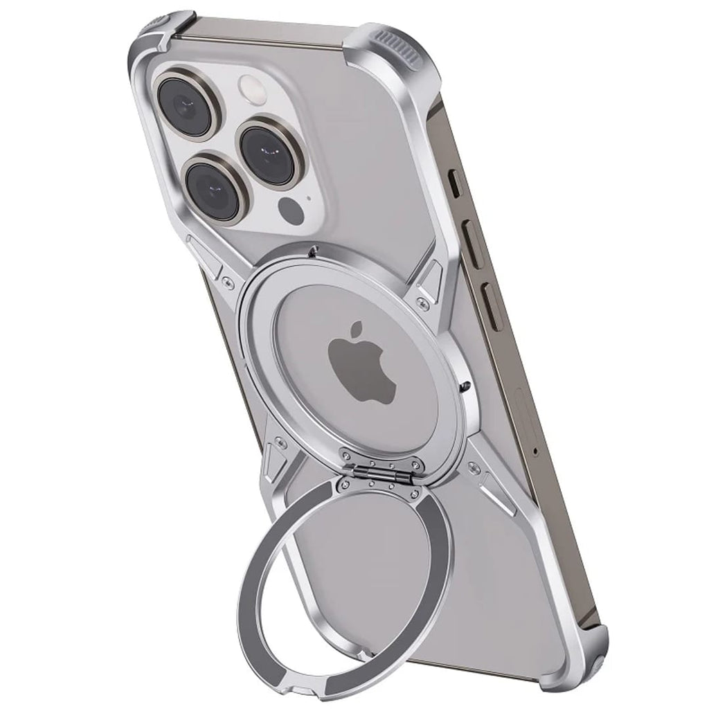 Titanium Frameless Cooling Bracket Case  For iPhone