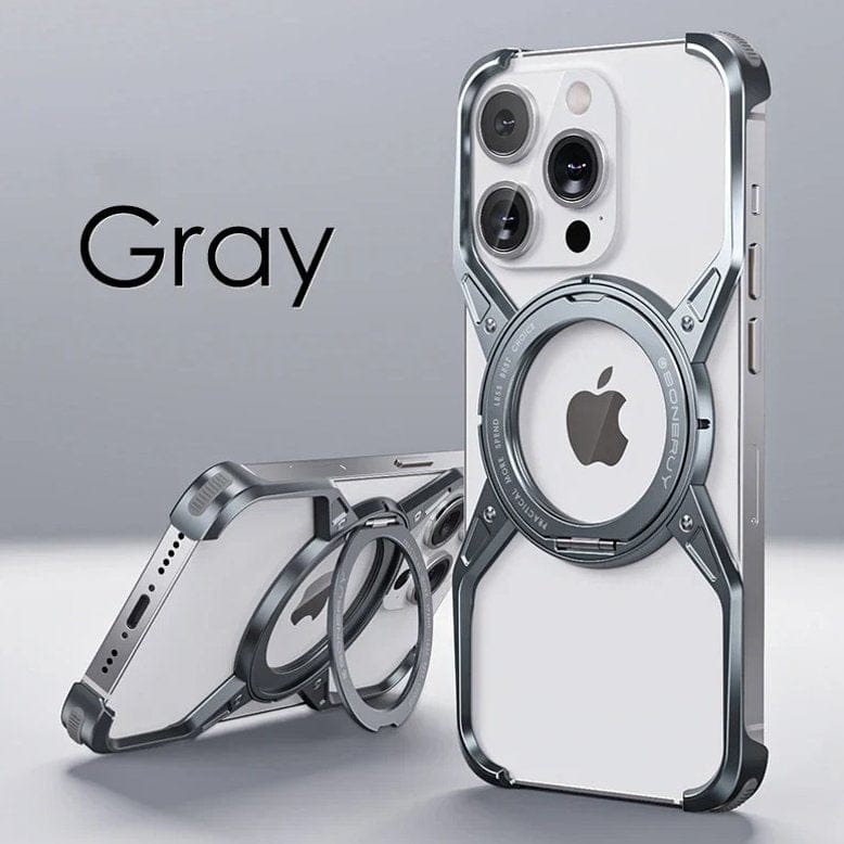 Titanium Frameless Cooling Bracket Case  For iPhone