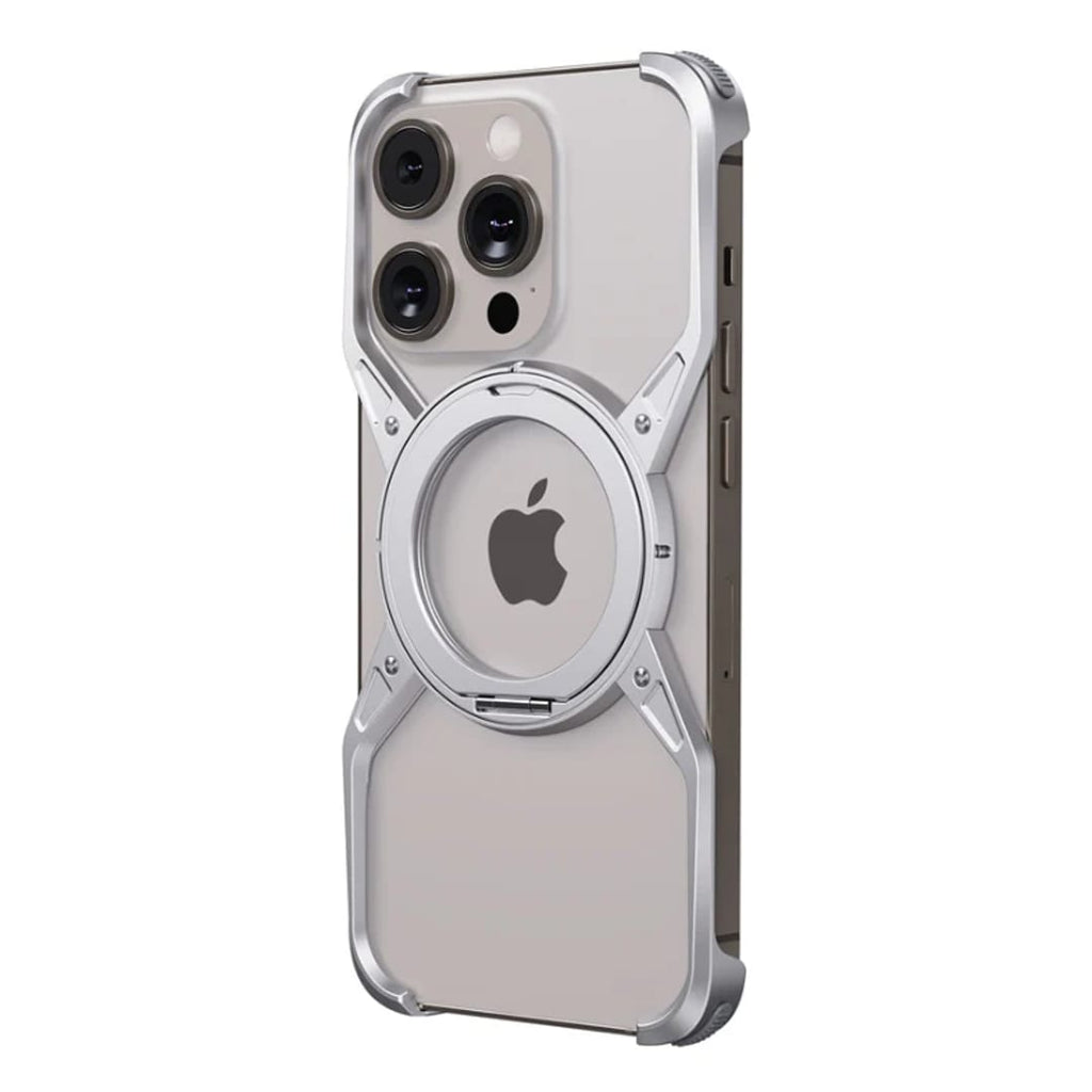 Titanium Frameless Cooling Bracket Case  For iPhone