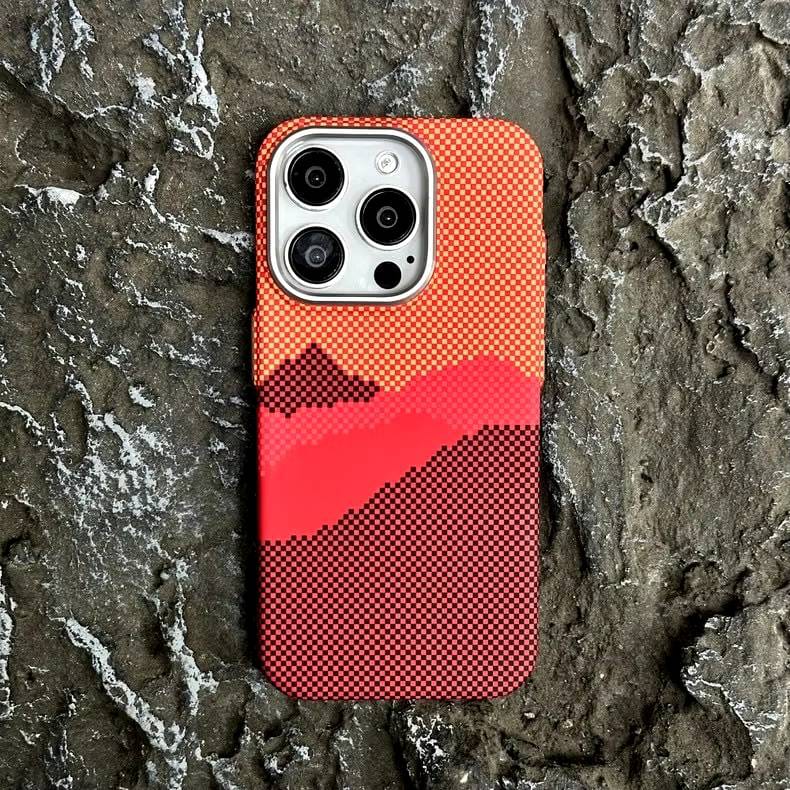 Alpine Luminate Kevlar Textured Case For iPhone