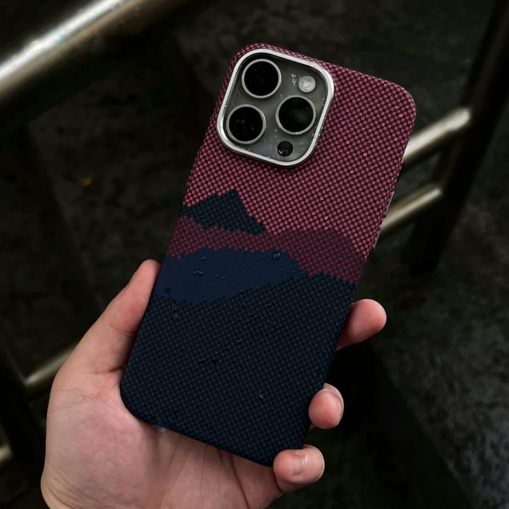 Alpine Luminate Kevlar Textured Case For iPhone