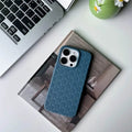 Dissipate Heat Woven Pattern Case For iPhone