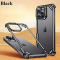 Forged Hollow Metal Guard Case For iPhone