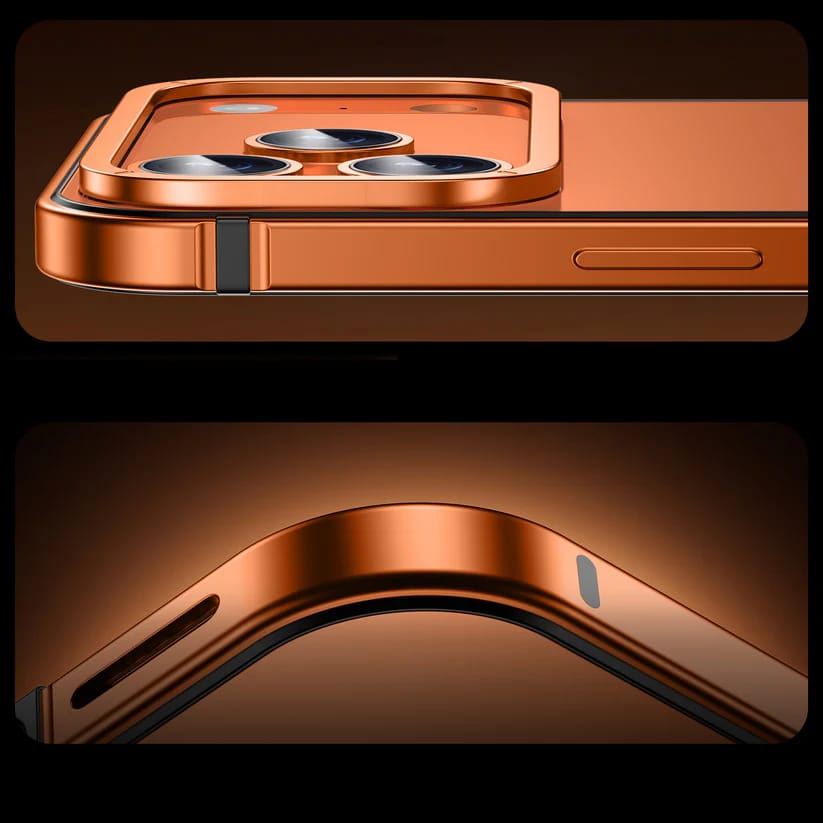 Infinity Edge Metal Magnetic Case for iPhone