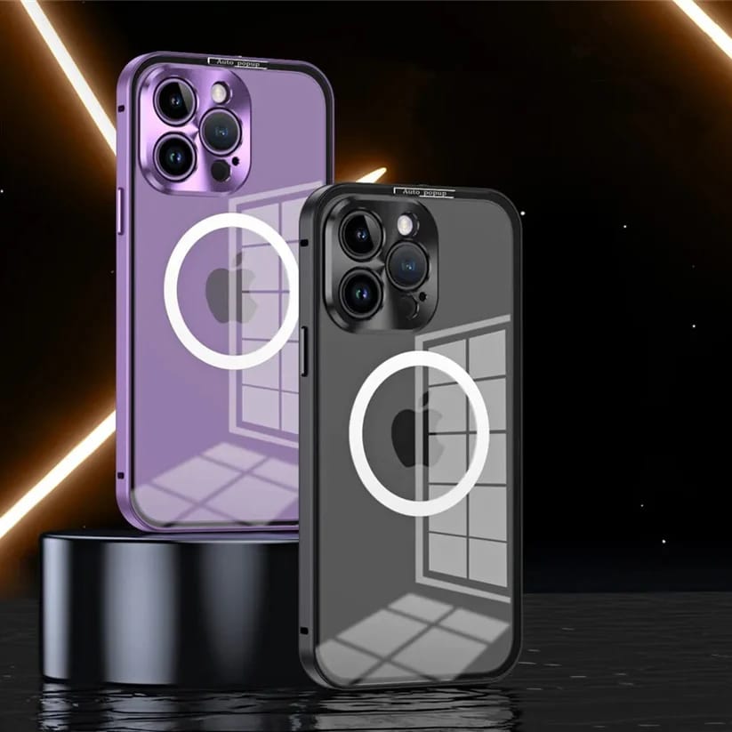 Luxury Ultra-Thin Matte Metal Frame Case for iPhone