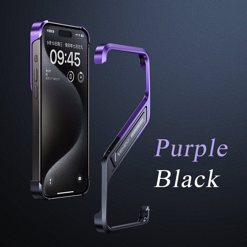 Ultra-Thin Metal Bumper Case for iPhone