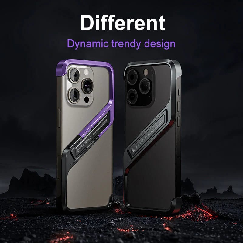 Ultra-Thin Metal Bumper Case for iPhone