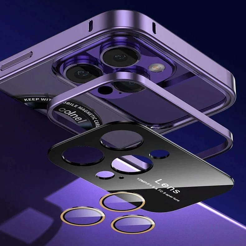 Deluxe Metallic Frame Case for iPhone