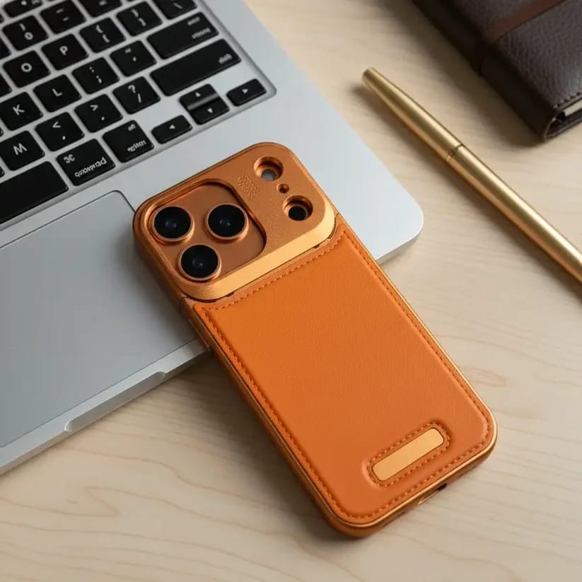 Aero Flex Premium Metallic Leather Case