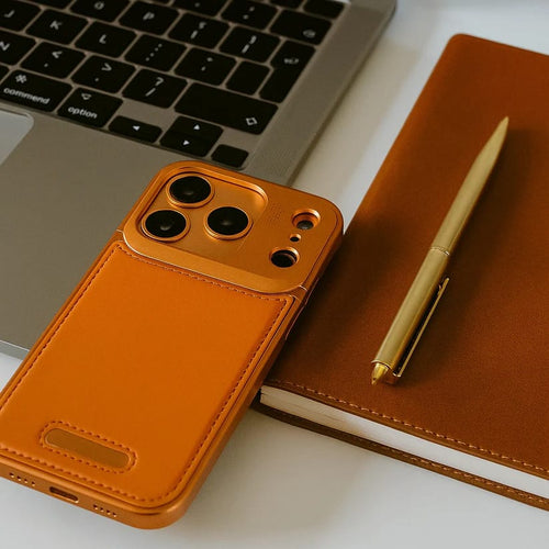 Aero Flex Premium Metallic Leather Case