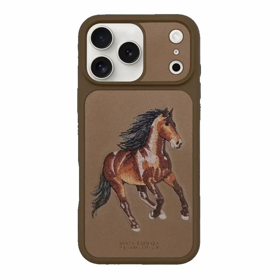 Boris Majestic Stallion Leather Case for iPhone