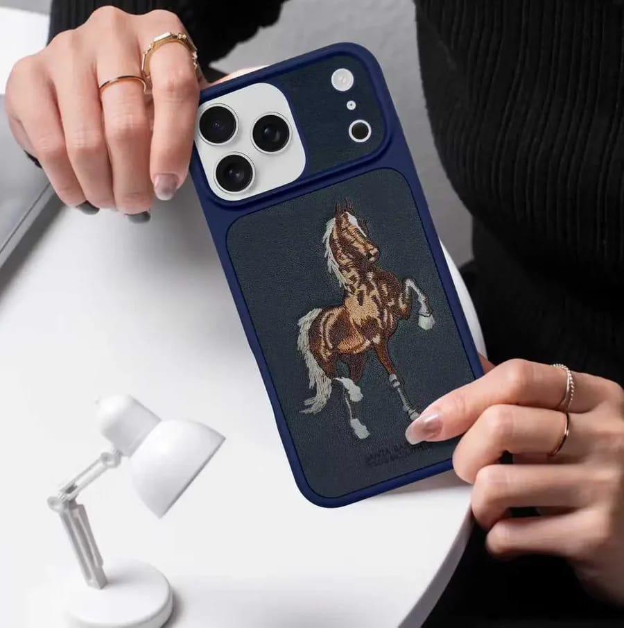 Boris Majestic Stallion Leather Case for iPhone