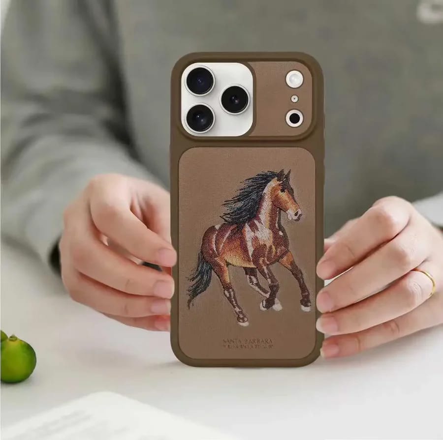 Boris Majestic Stallion Leather Case for iPhone