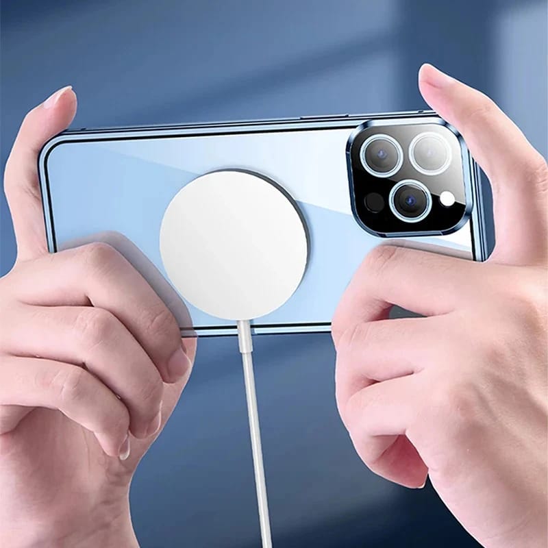 Aqua Cage Twin Glass Case for iPhone